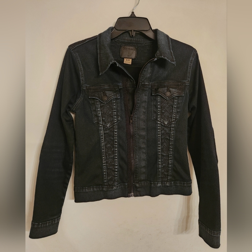 True Religion Dusty Jean Jacket, Size Medium